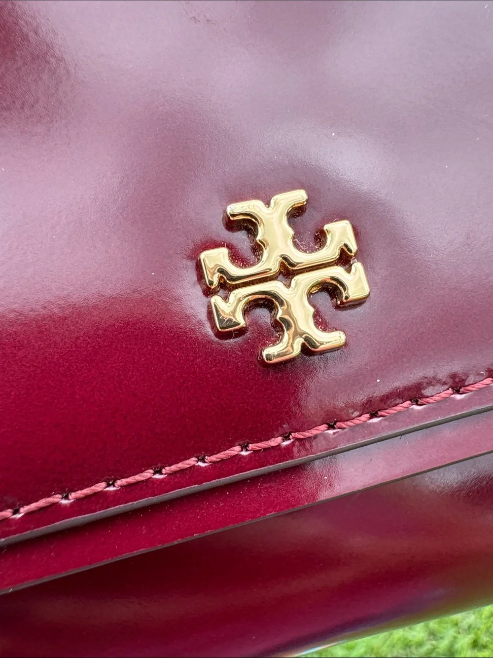 Tory Burch Emerson Patent Chain Wallet Crossbody Bag - Picture 7 of 12